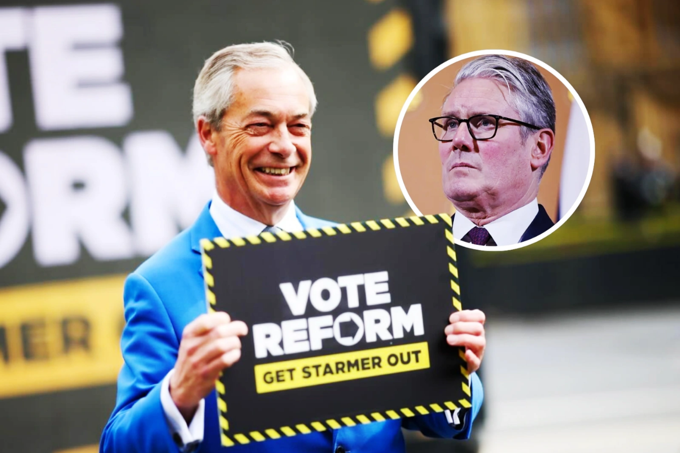 Reform UK arrasa en las elecciones locales y golpea al gobierno de Keir Starmer