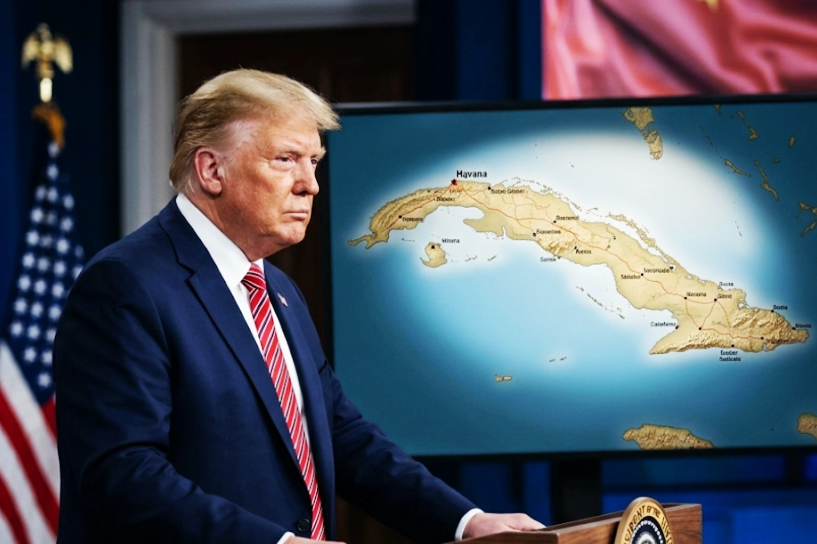 Trump returned from China and refocused on Cuba: “Cubans need help”