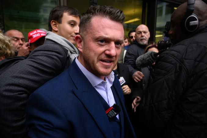 El activista político Tommy Robinson