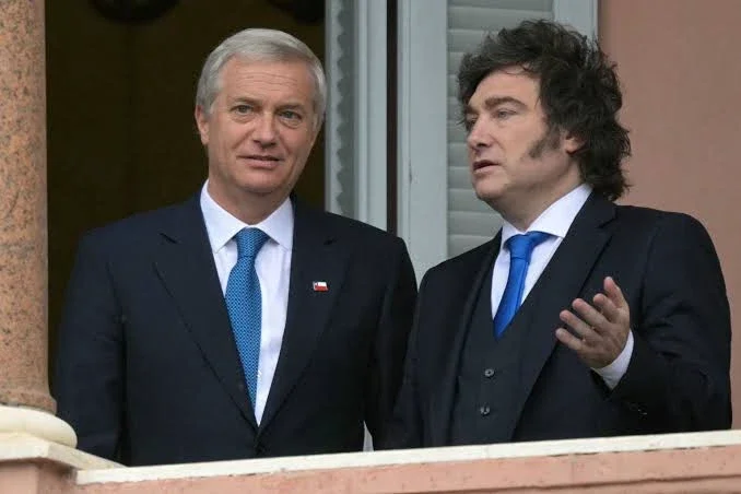 President Kast with Javier Milei
