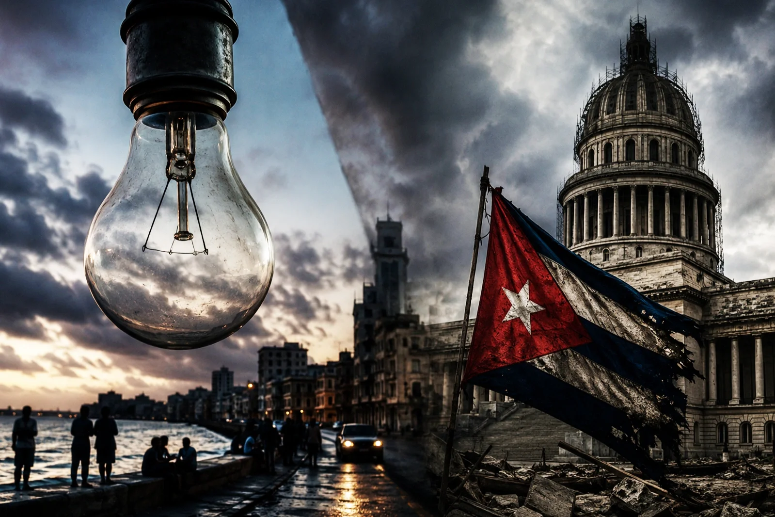 “Tres horas de luz al día”: la crisis energética en Cuba profundiza el colapso del régimen