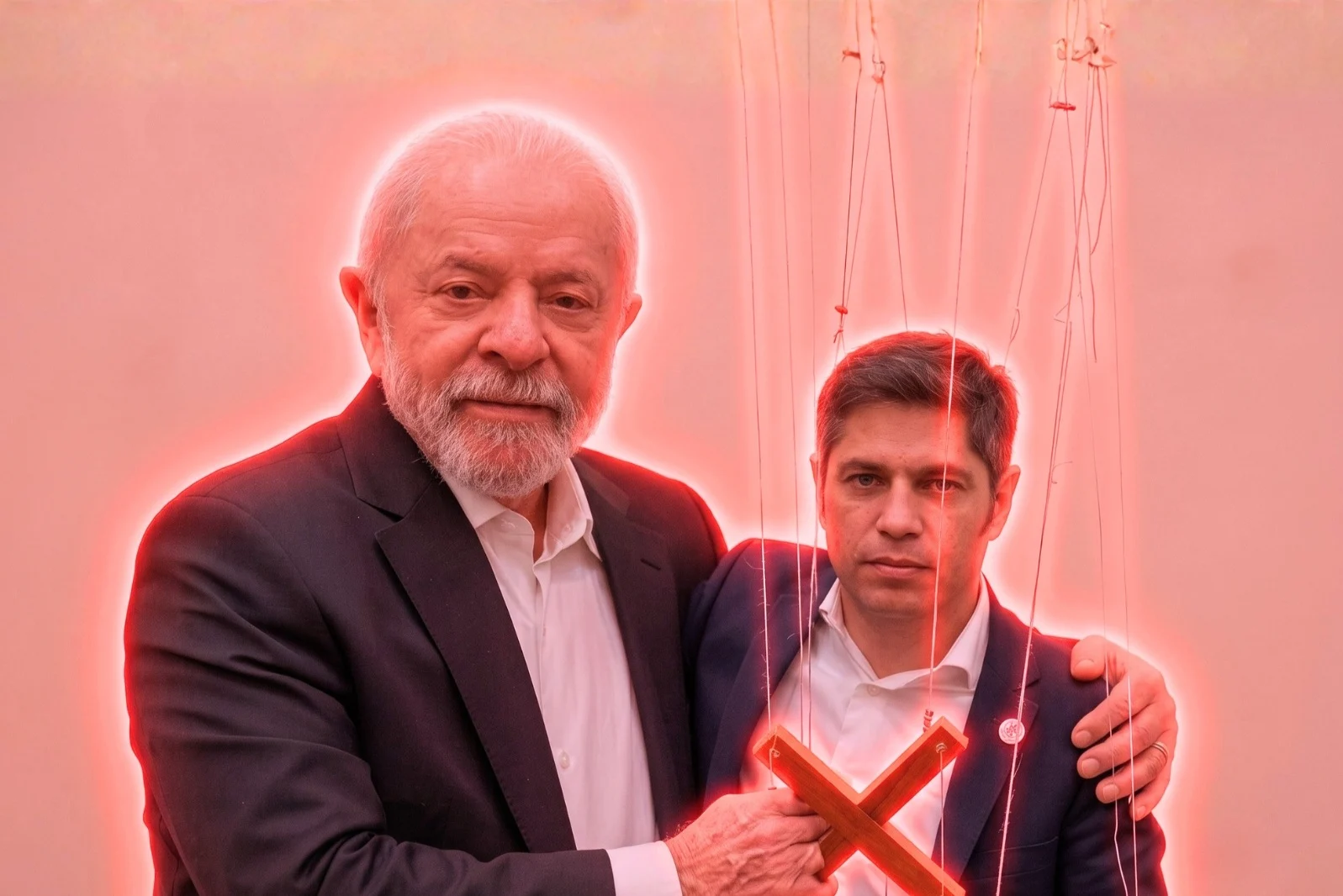 Kicillof knelt before Lula and attacked Milei for defending Argentina