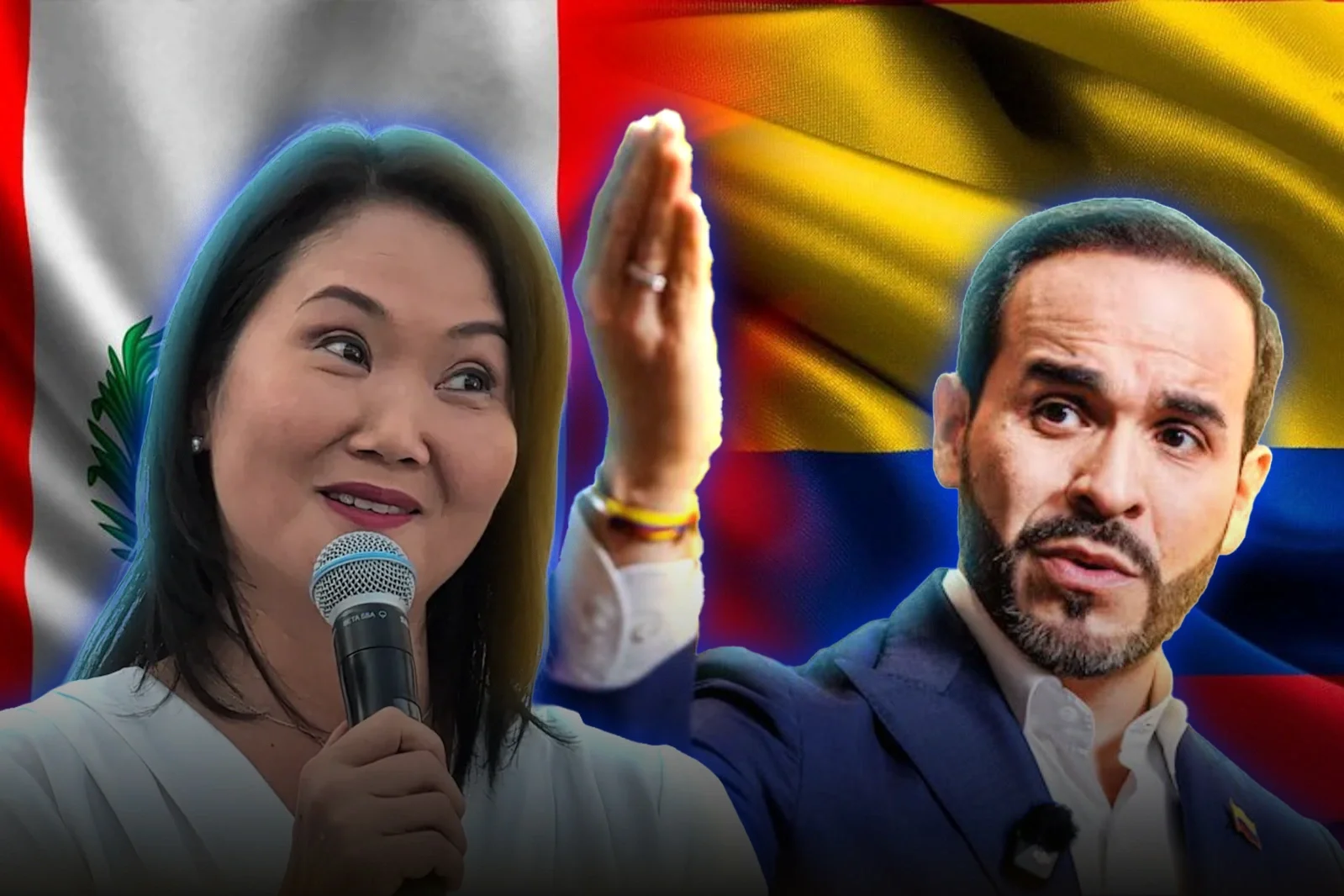 Los candidatos derechistas Keiko Fujimori y Abelardo De La Espriella mantuvieron una llamada