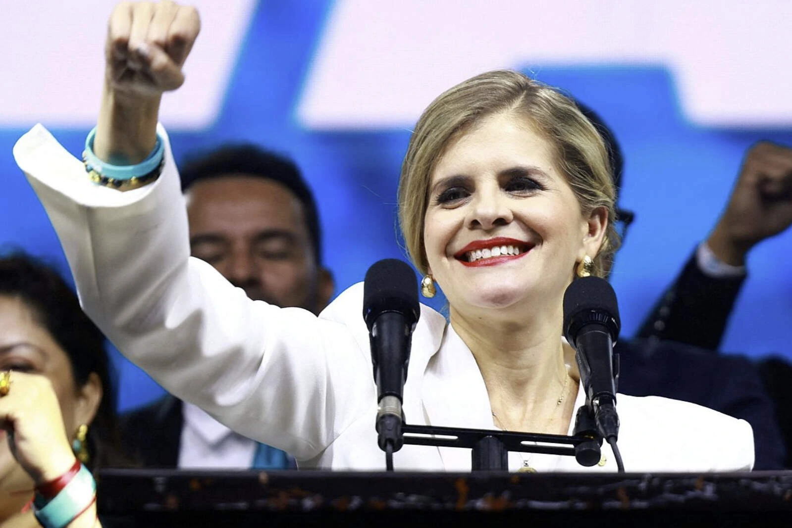 Laura Fernández was elected in February with 48.3% of the votes