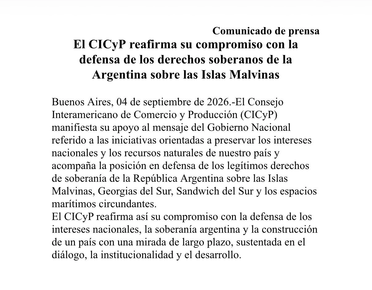 Fragmento de uno de los comunicados emitidos por las partes del G6.