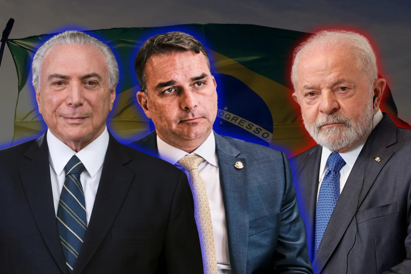 El expresidente Michel Temer anunció su apoyo a Flávio Bolsonaro en el balotaje presidencial de Brasil