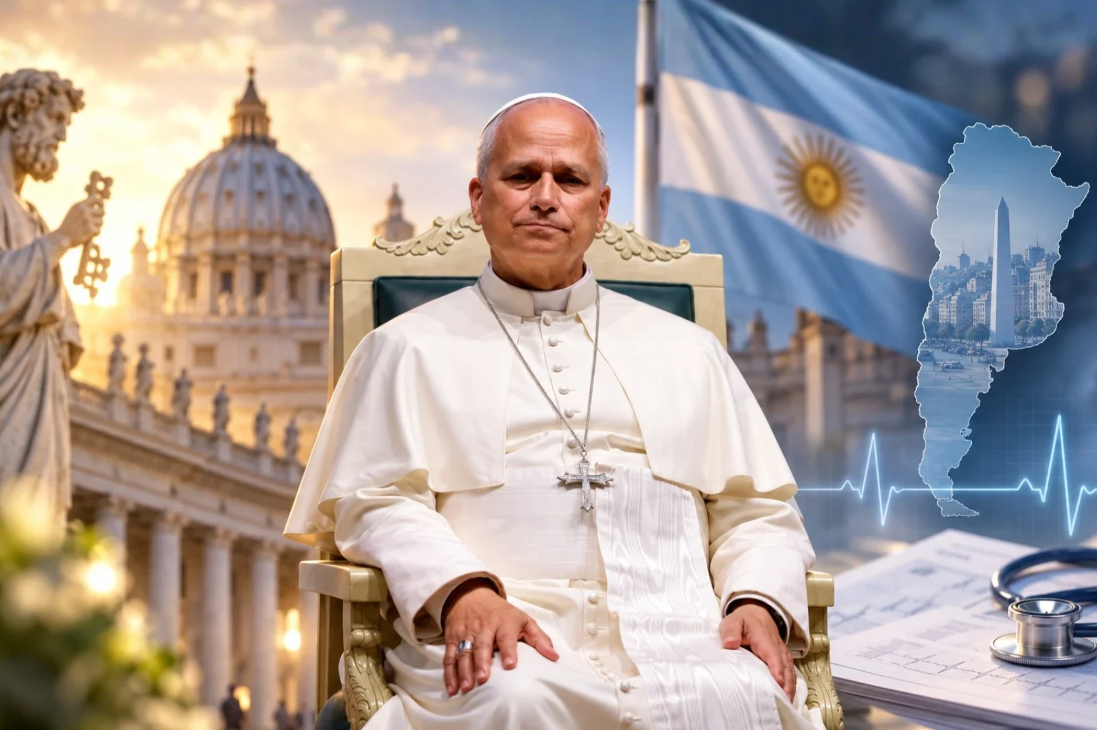 El Vaticano confirmó que la visita del Papa León XIV a la Argentina dependerá de los próximos partes médicos