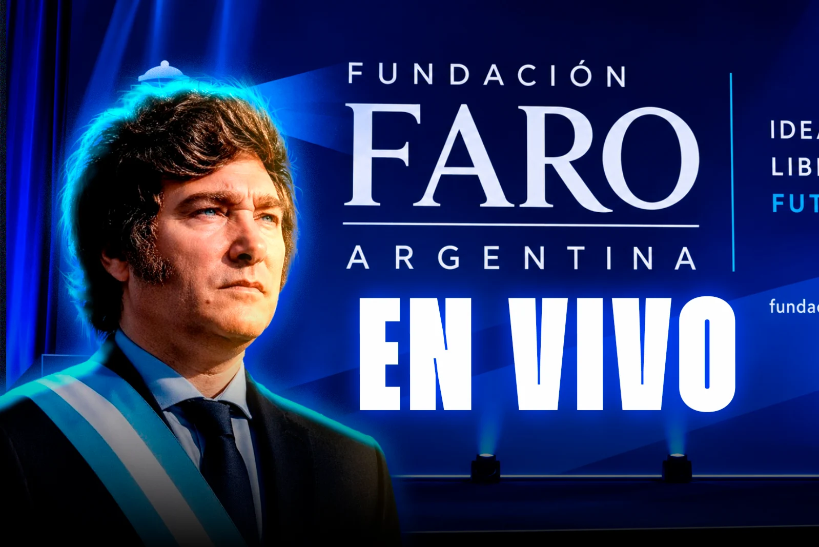 EN VIVO: Milei brinda un discurso en la cena de fin de año de la Fundación Faro
