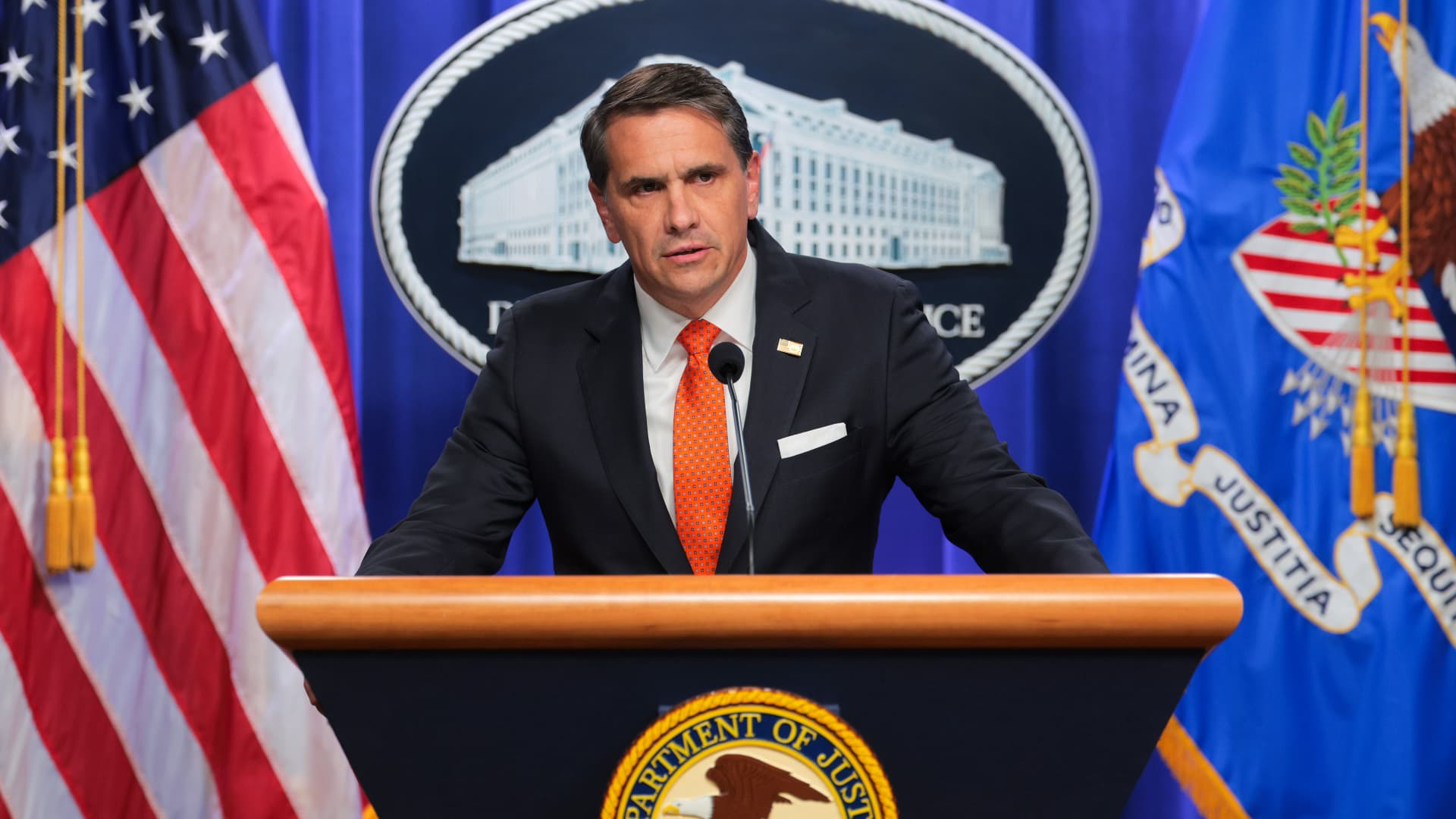 Todd Blanche, current acting attorney general of the United States.