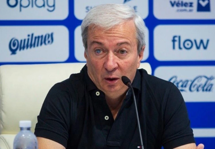 Fabián Berlanga, presidente de Vélez