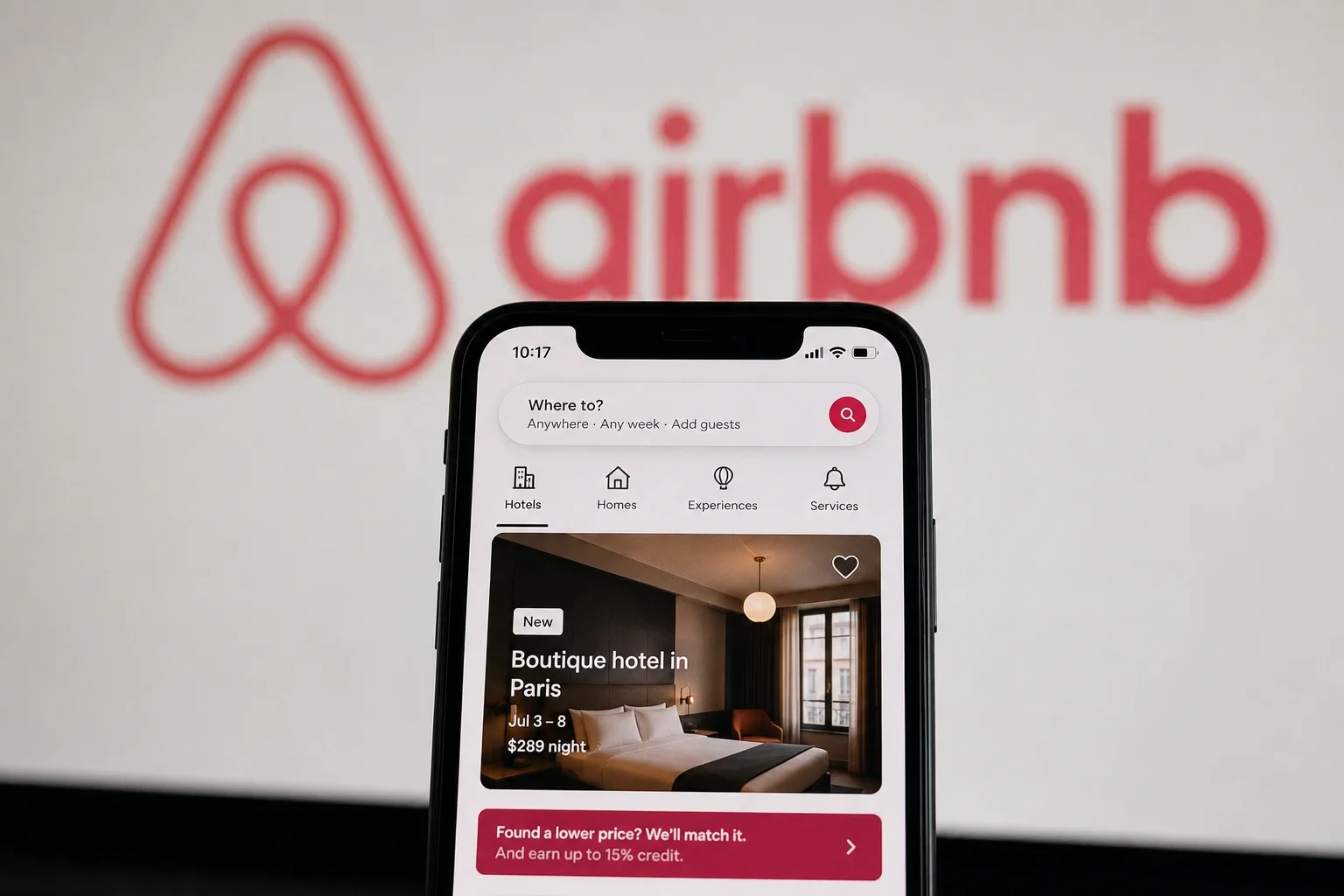 Airbnb se expande a reservas de hoteles y entregas de víveres