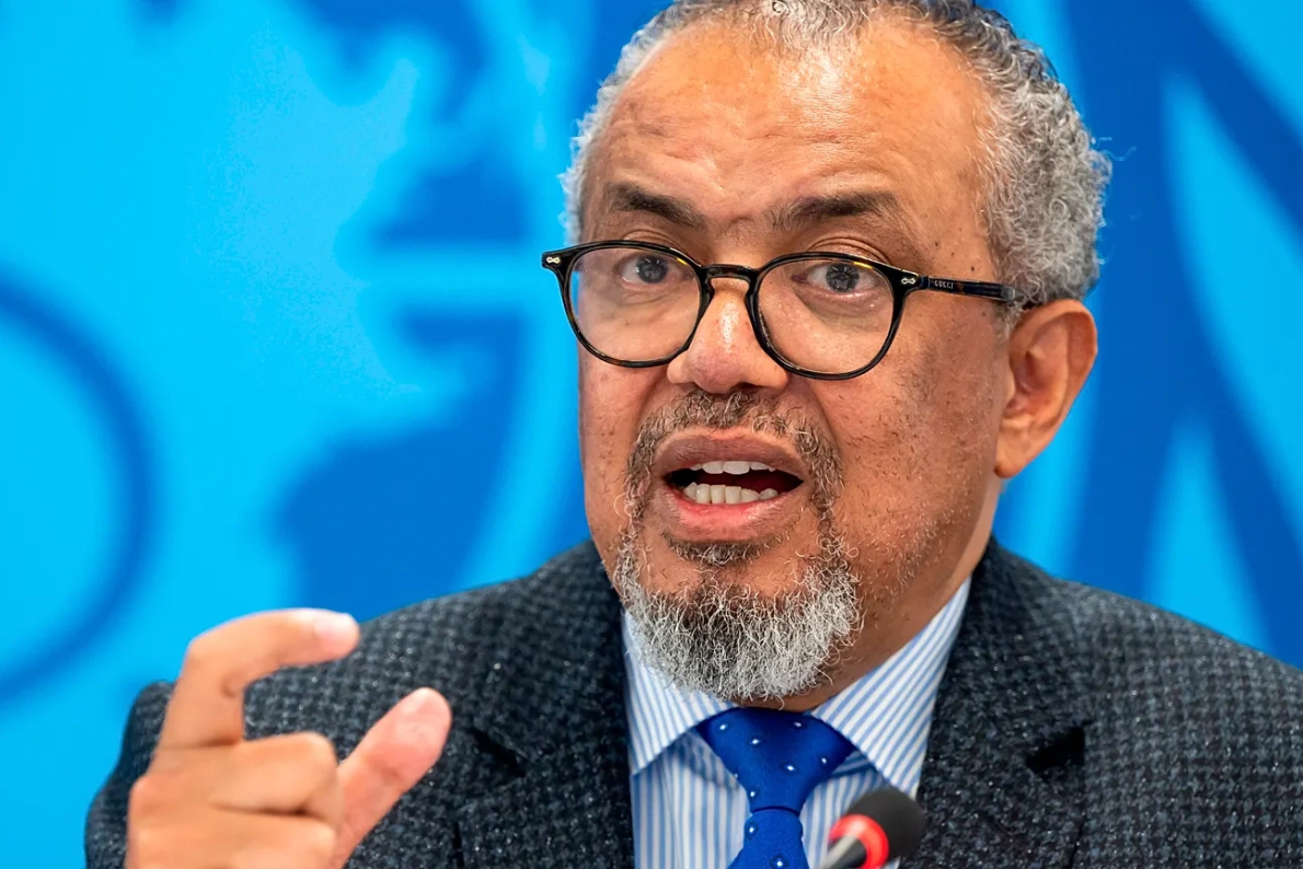 The sinister director of the WHO threatened Argentina for rejecting its health authoritarianism