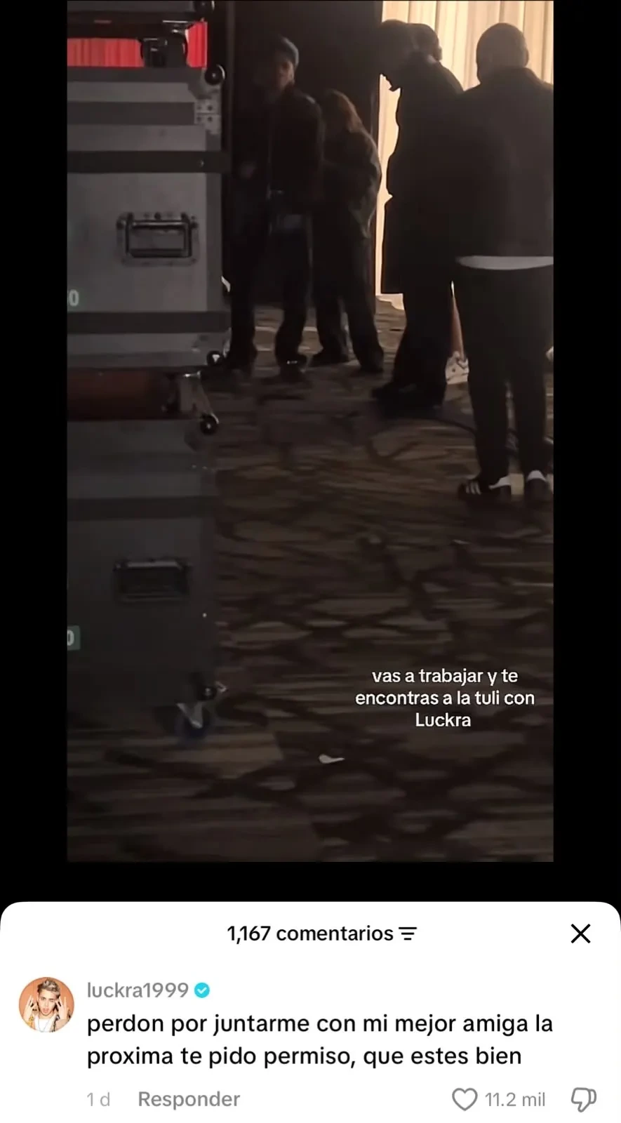 La reacción de Luck Ra