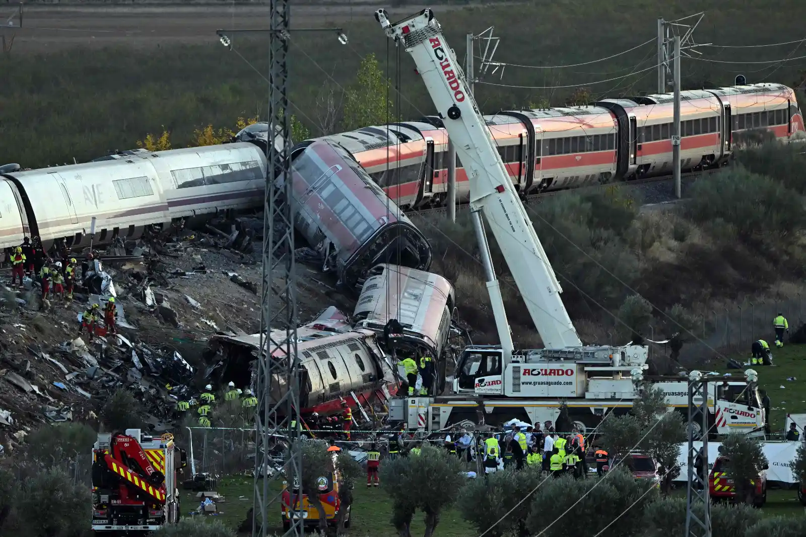 El accidente.