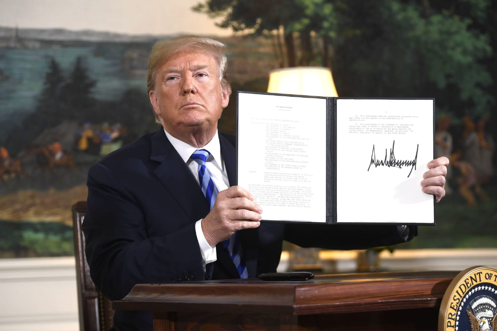 The Iranian regime agreed to give up its enriched uranium in a historic preliminary agreement reached by Trump.