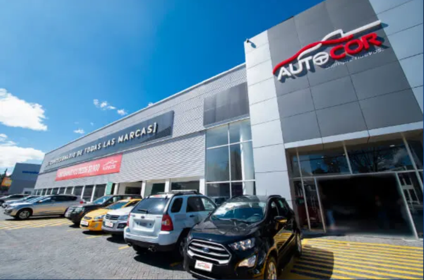 Uno de los centros de ventas de Autocor  
