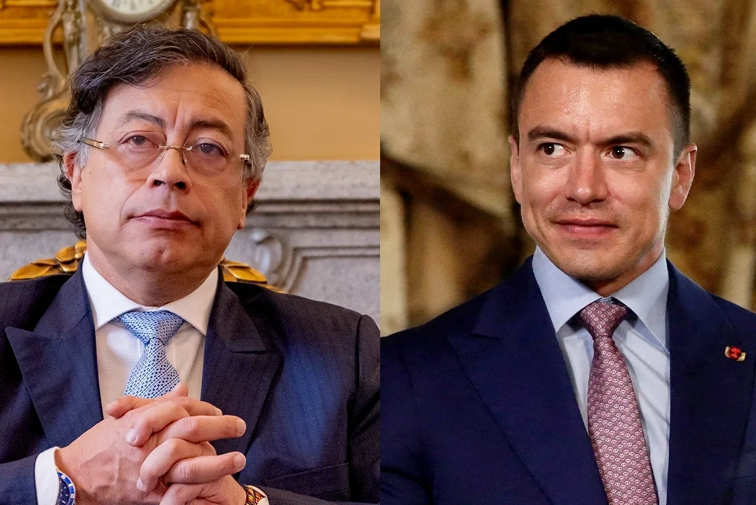 Noboa blames Petro for the security crisis on the border with Colombia