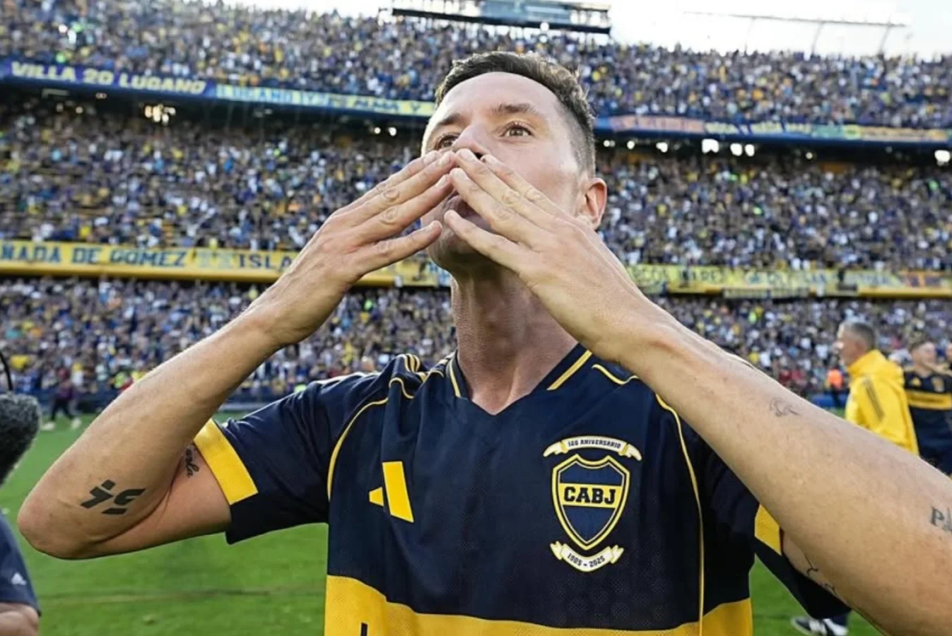 "It's an experience of my life that I will never forget": Ander Herrera's emotional final farewell from Boca