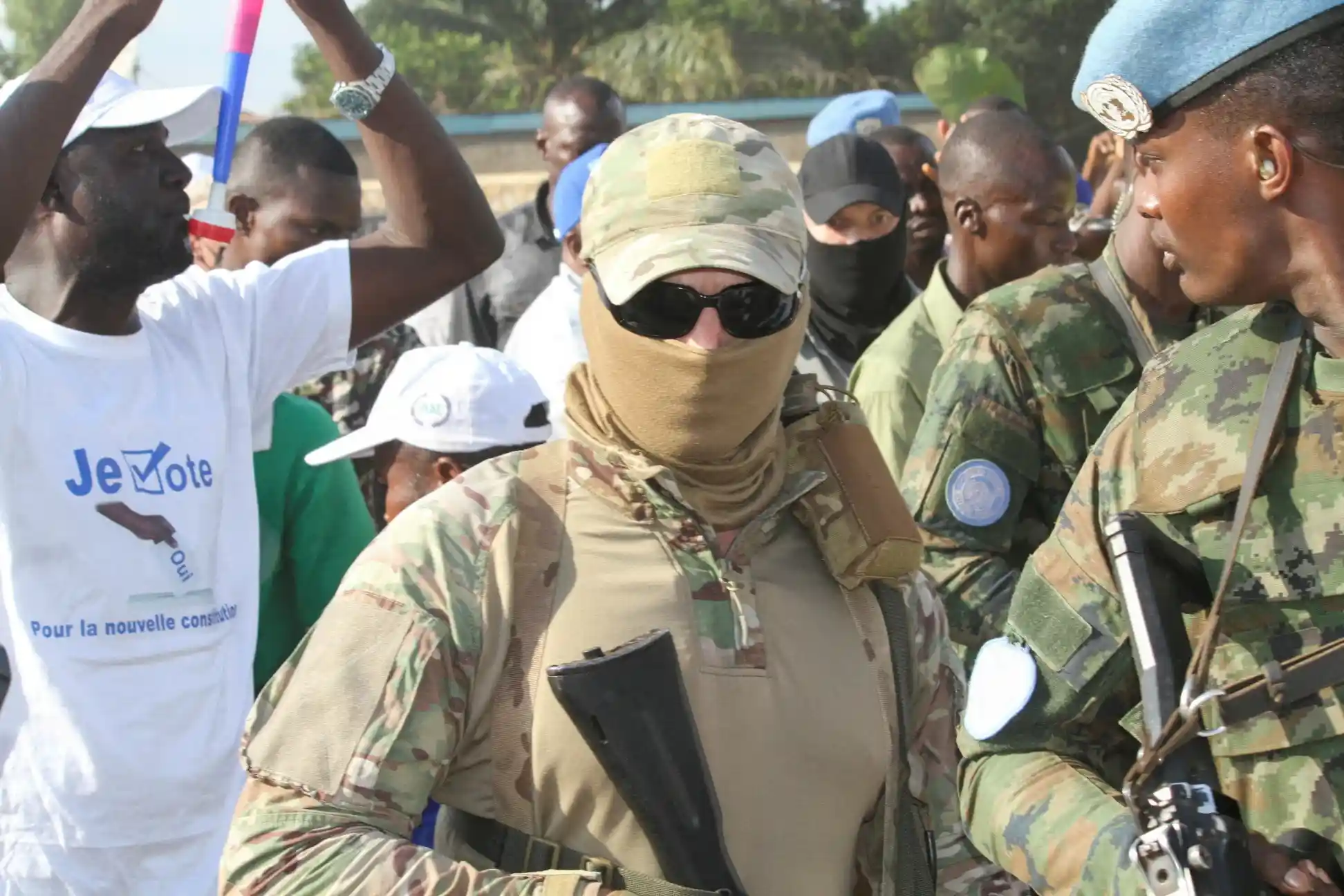 Mercenario de Wagner en Africa.