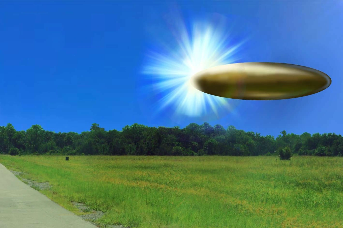 The Trump administration published the image of a strange UFO captured in 2023