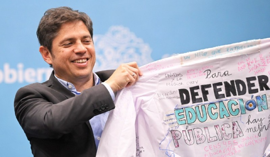 Axel Kicillof, governor of Buenos Aires.