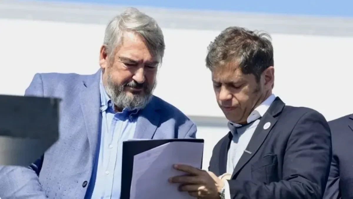 Jorge Alberto D’Onofrio y Axel Kicillof.