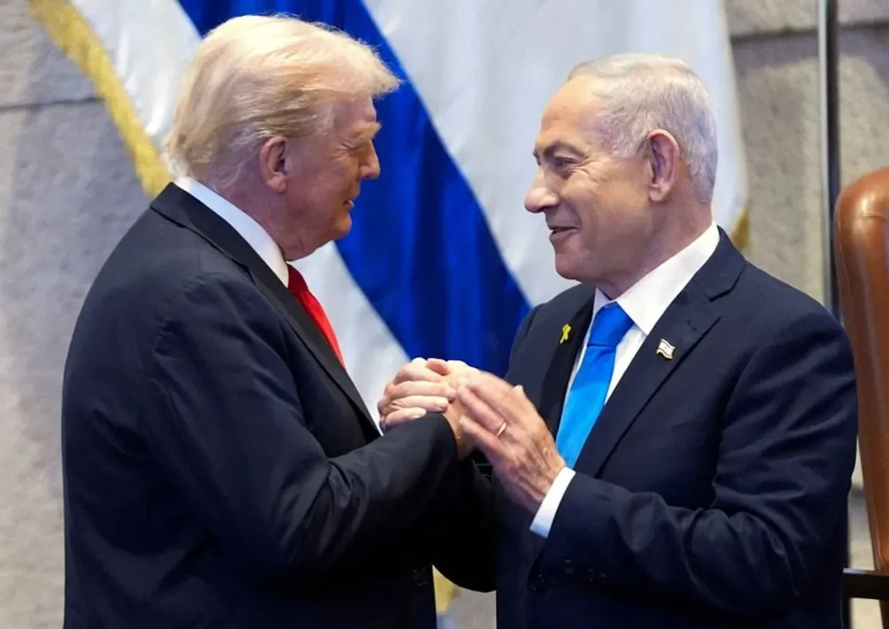 Donald Trump y Benjamin Netanyahu