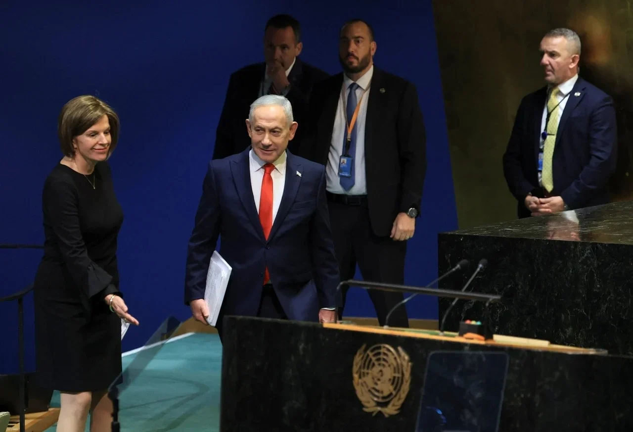 Benjamin Netanyahu en la ONU