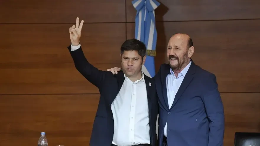 Gildo Insfran and Axel Kicillof