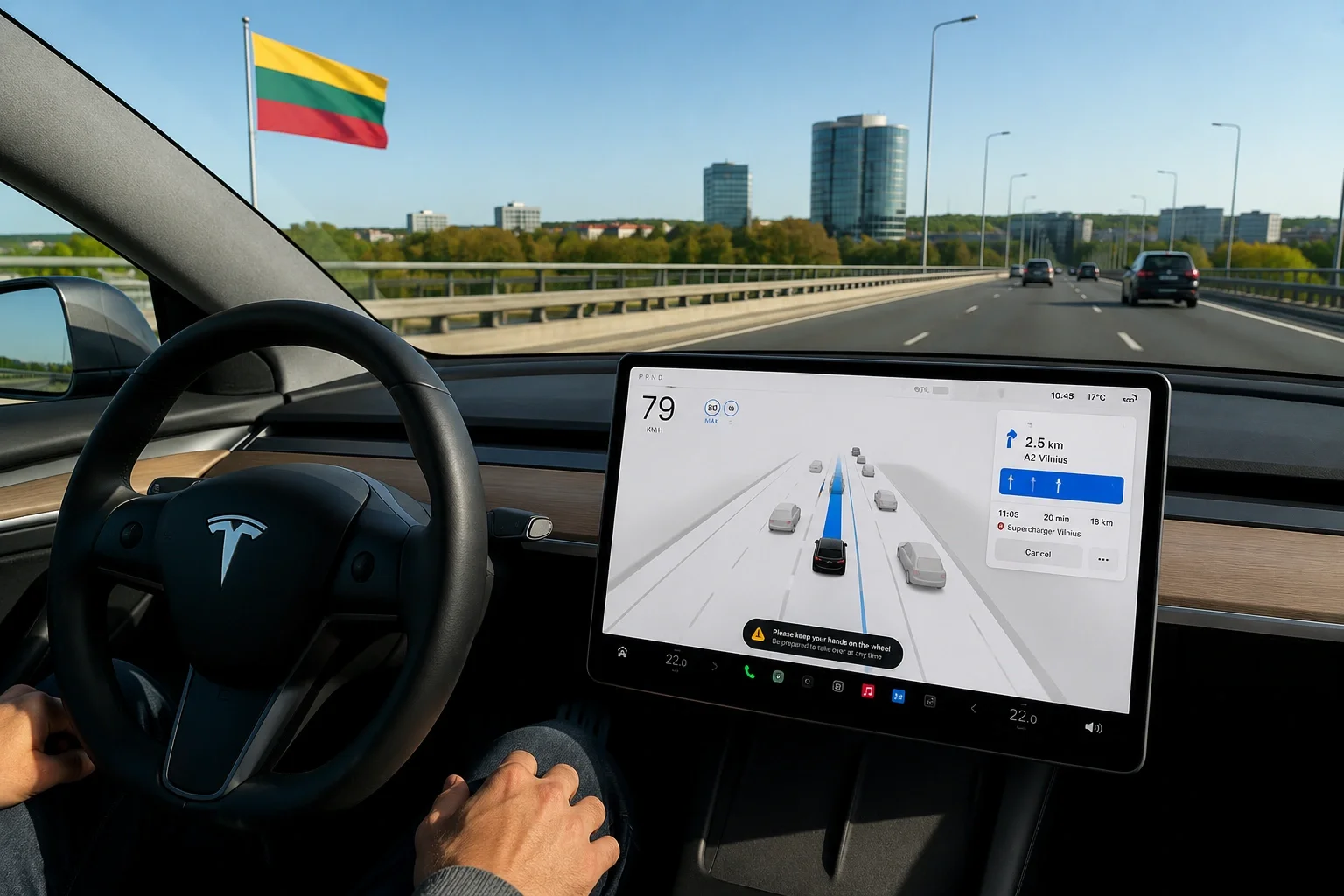 Tesla expande su Full Self-Driving en Europa: ya está en Lituania