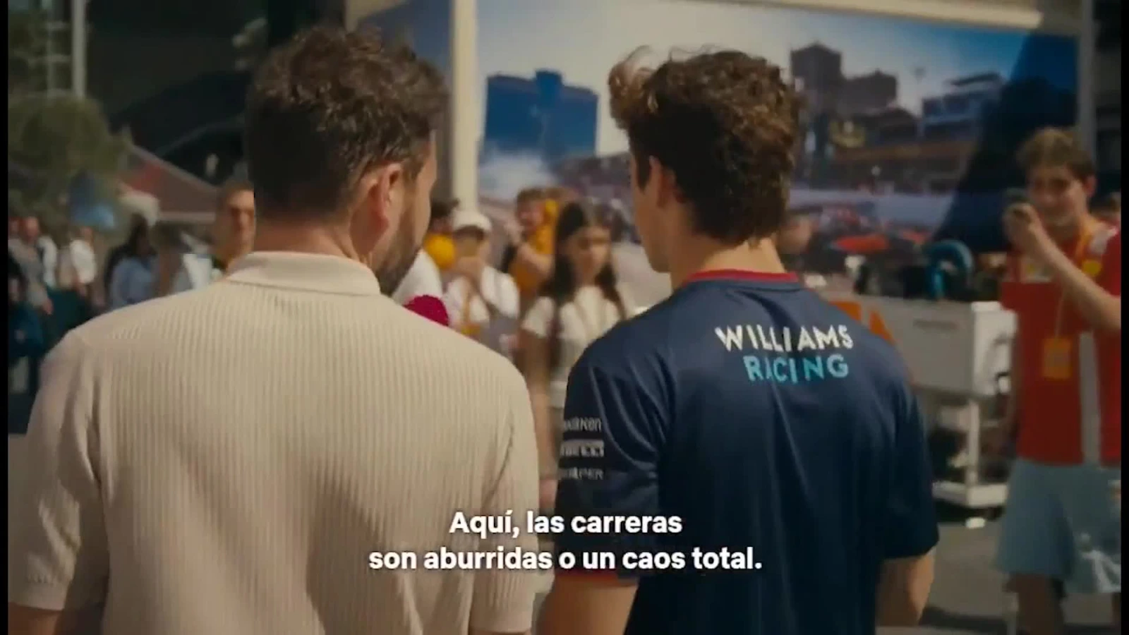 Colapinto aparece apenas 10 segundos en la temporada 7 de Drive to Survive