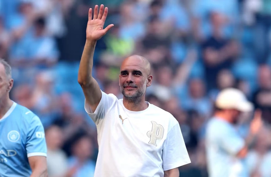 Tras su salida del City, Guardiola está disfrutando de un año sabatico