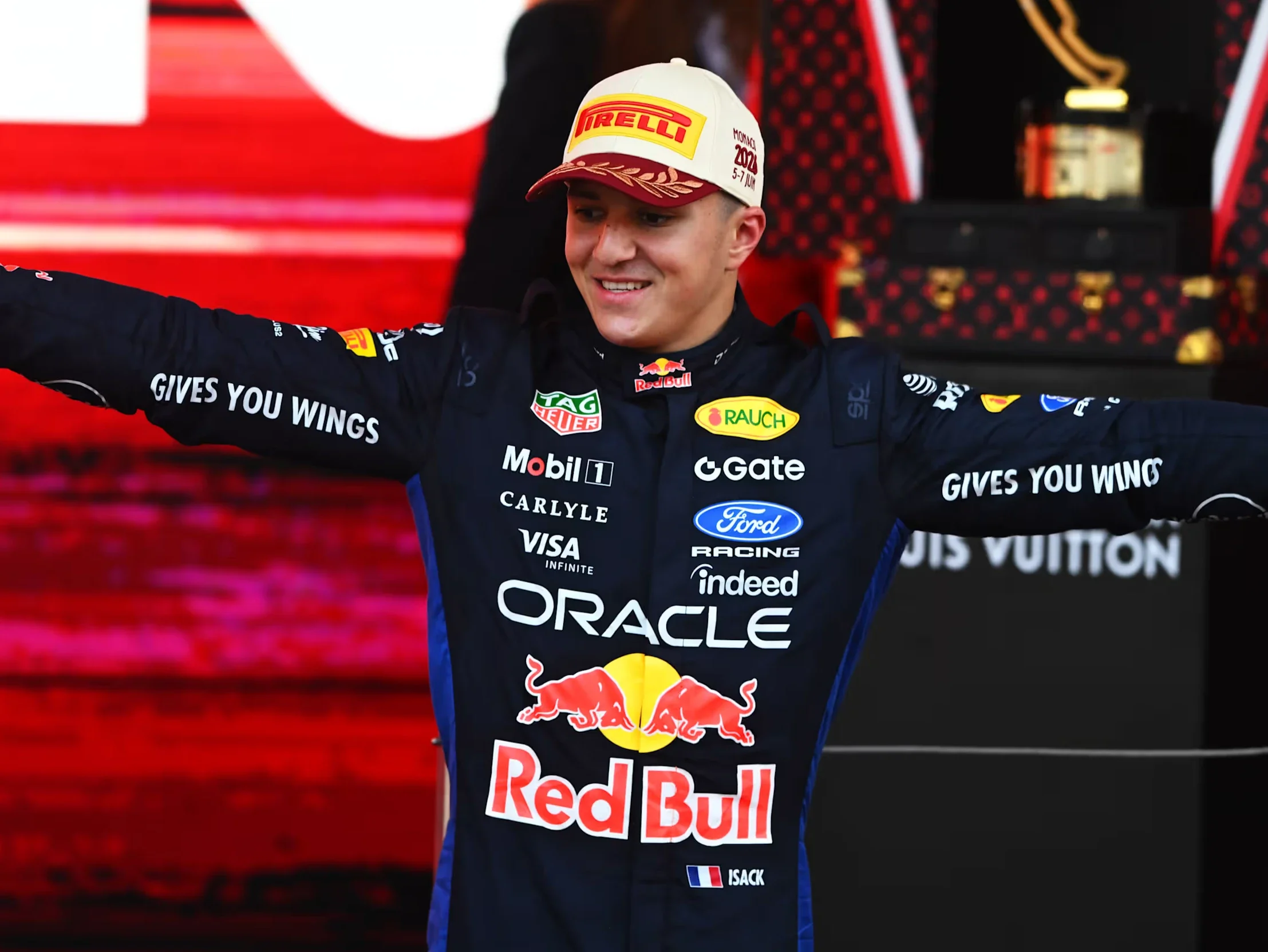 Hadjar lost his podium in Monaco