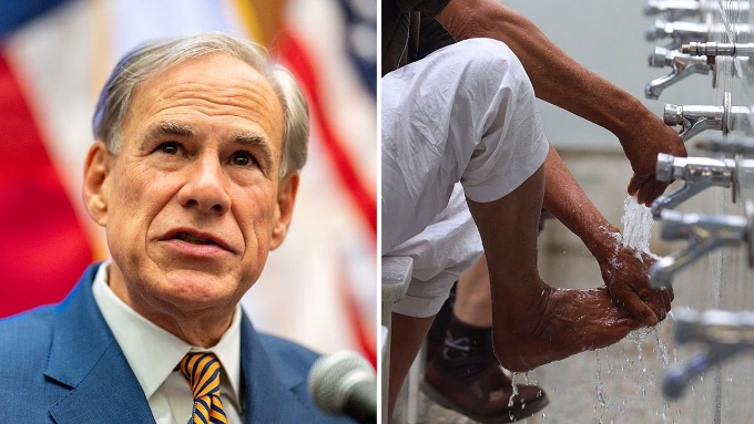 Greg Abbott banned the installation of Islamic bathrooms at Dallas airport