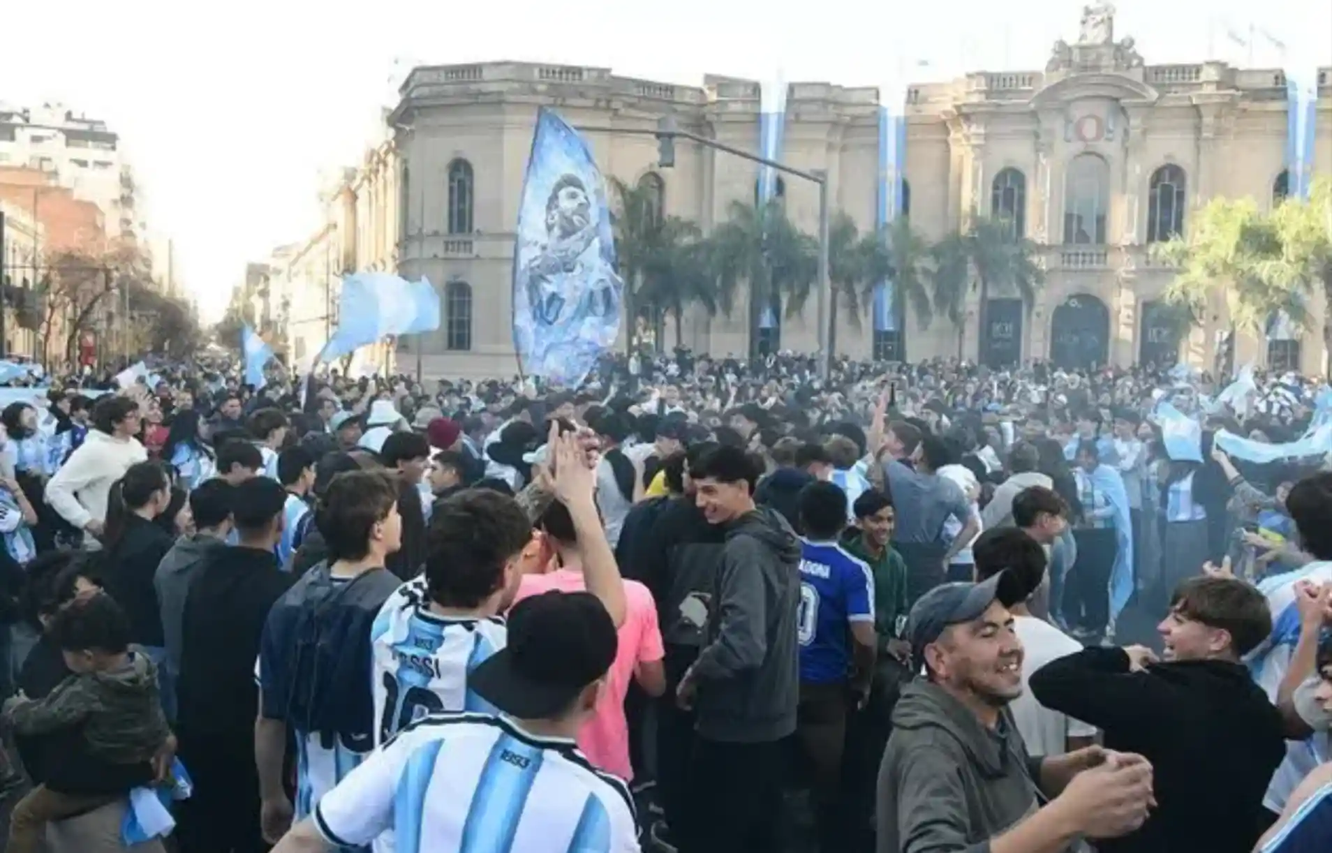 Se registraron 9 detenidos tras los festejos en el Patio Olmos