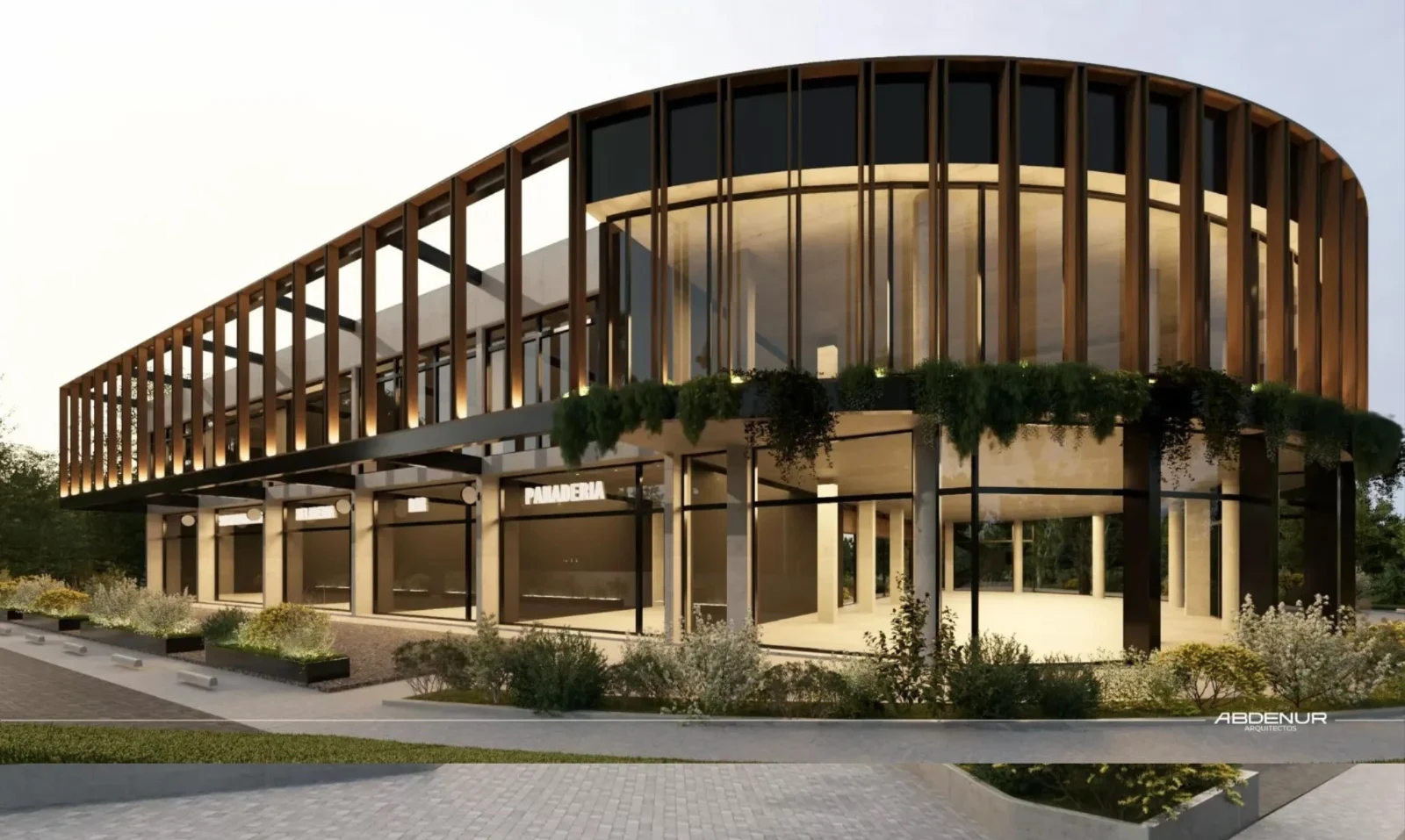 Desarrollado por JAM S.A., bajo la conducción de Martina Moreno, el complejo cuenta con 3.500 m² cubiertos, 45 locales comerciales y una playa de estacionamiento de 2.000 m².