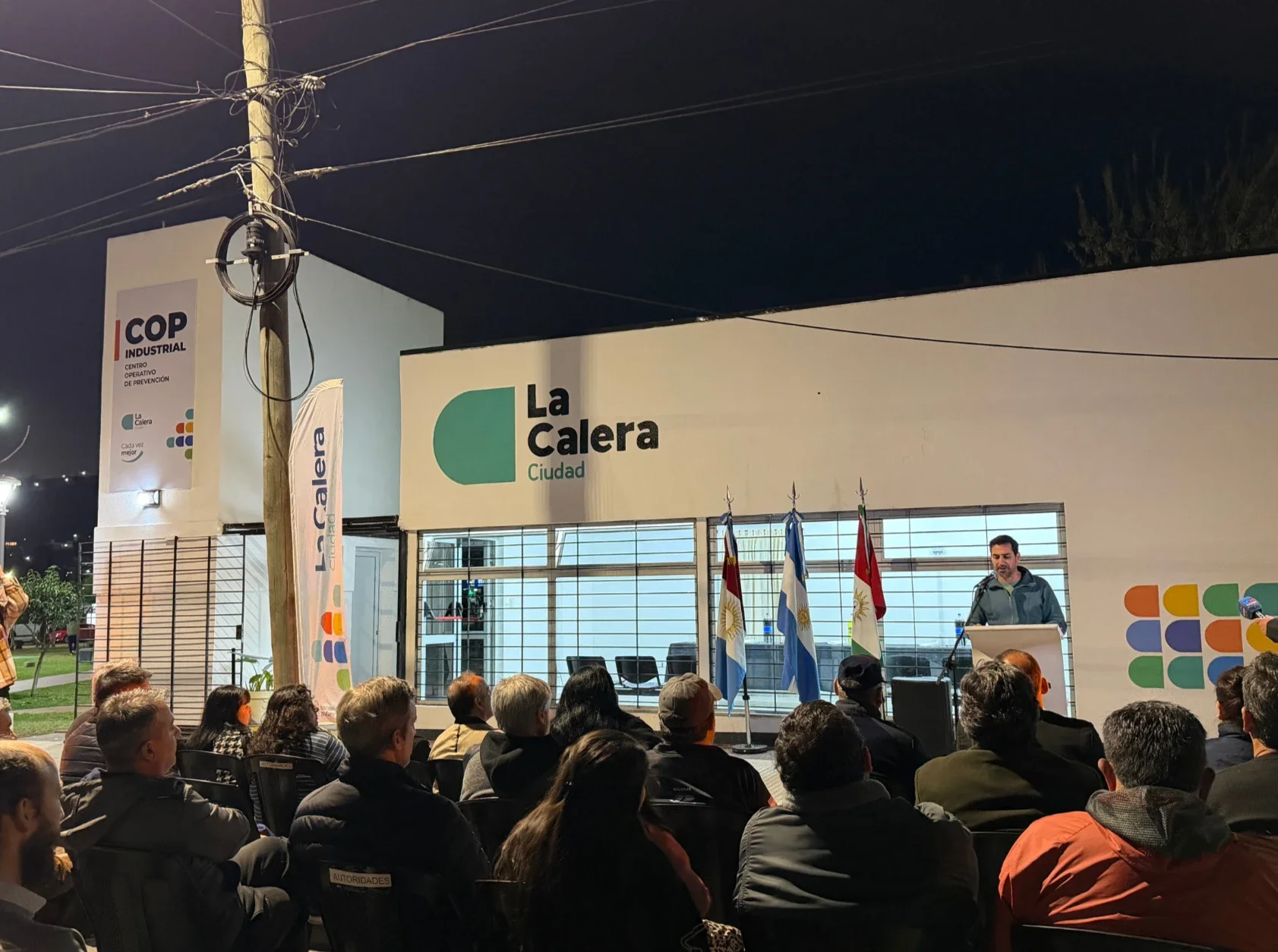 La ciudad de La Calera inauguró un nuevo Centro Operativo de Prevención (COP) en el histórico Barrio Industrial