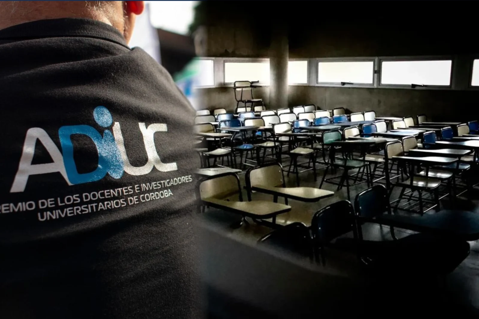 ADIUC volvió a vaciar las aulas de la UNC con un paro de fuerte acatamiento
