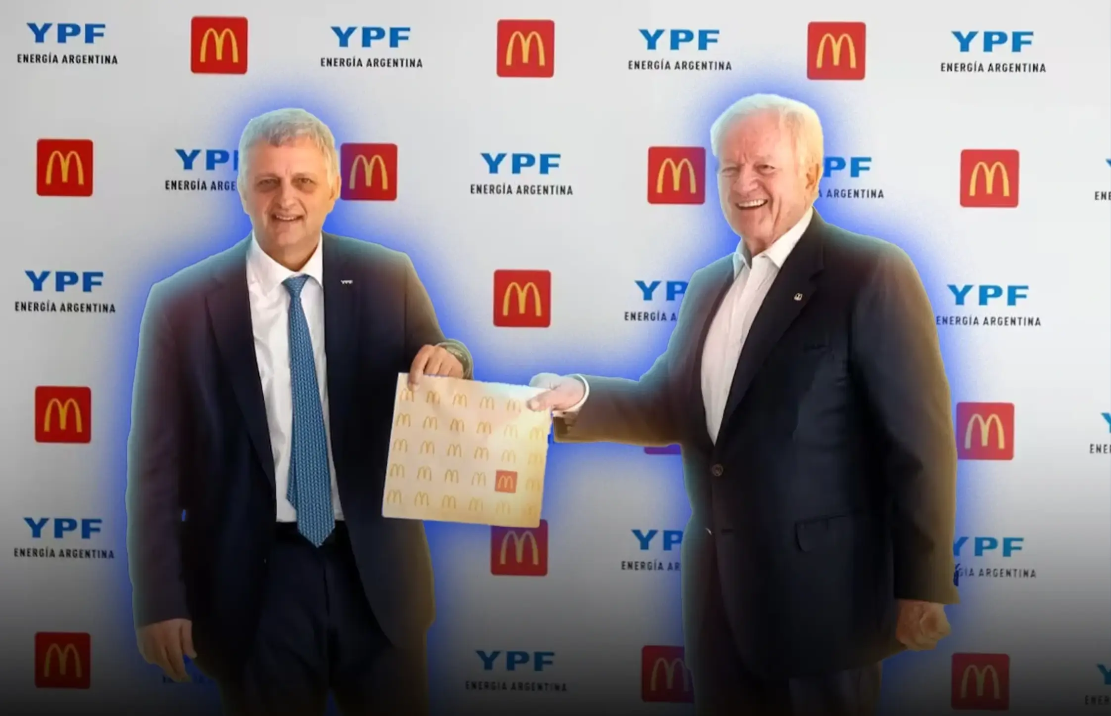 El presidente y CEO de YPF, Horacio Marín, anunció el desembarco de las YPF Black en alianza con McDonald's