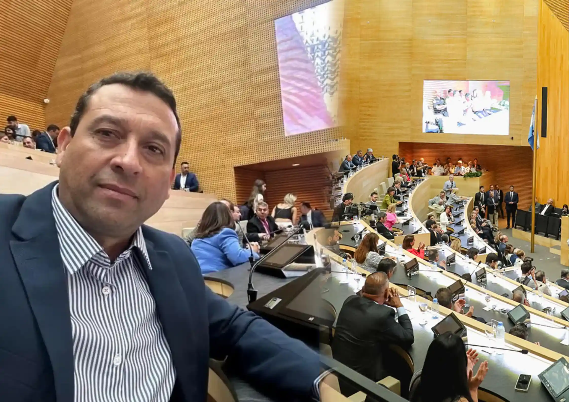 La Legislatura de Córdoba aprobó este miércoles la licencia del legislador oficialista Ernesto Ramón "Cañito" Flores.