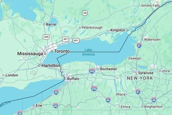 Google Maps en EEUU.