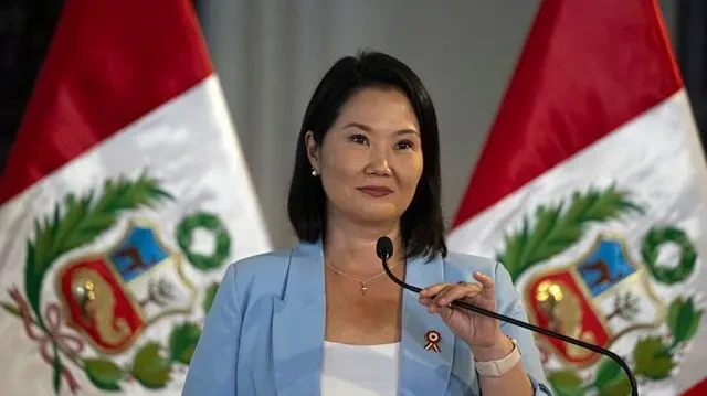 La Presidente del Perú, Keiko Fujimori