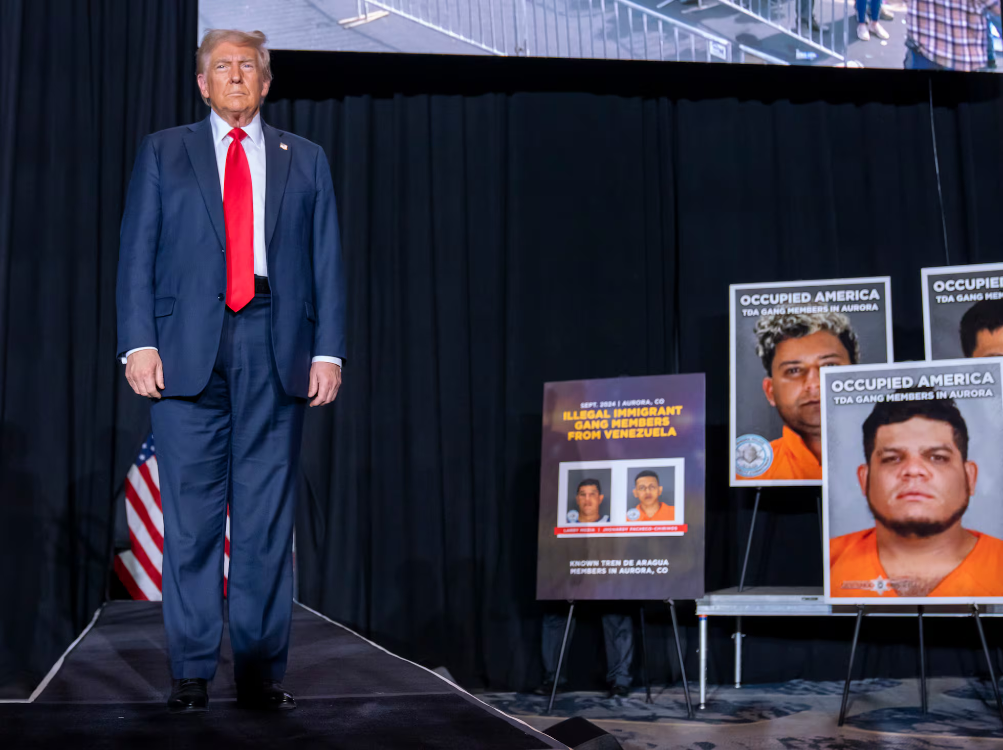 The Trump administration arrested 260 members of the Tren de Aragua who were released under Biden's mandate.