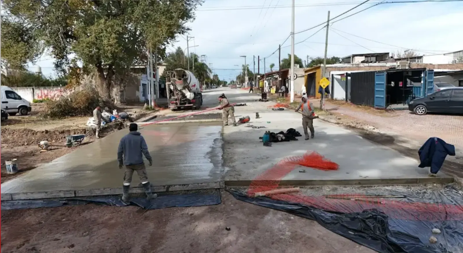 La gestión de Fernando Rambaldi viene corrigiendo en la infraestructura de La Calera.