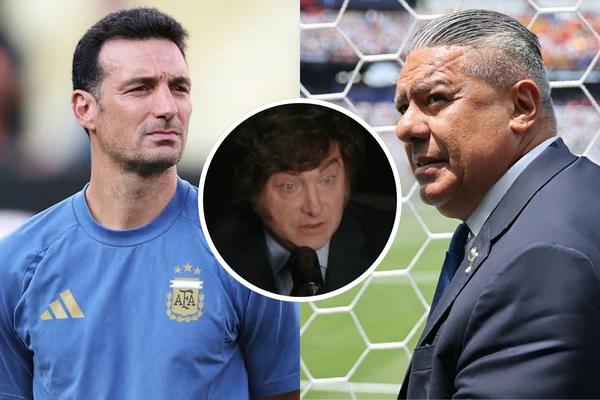 Javier Milei elogió a la Selección, destacó el liderazgo de Lionel Scaloni y cuestionó los manejos de Tapia en la AFA