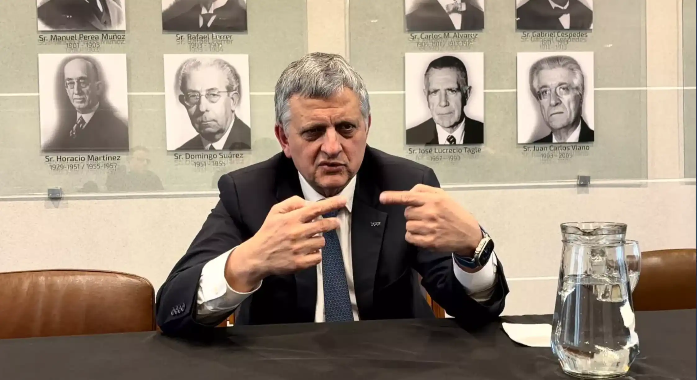 El presidente y CEO de YPF, Horacio Marín, estuvo presente en la Bolsa de Comercio de Córdoba