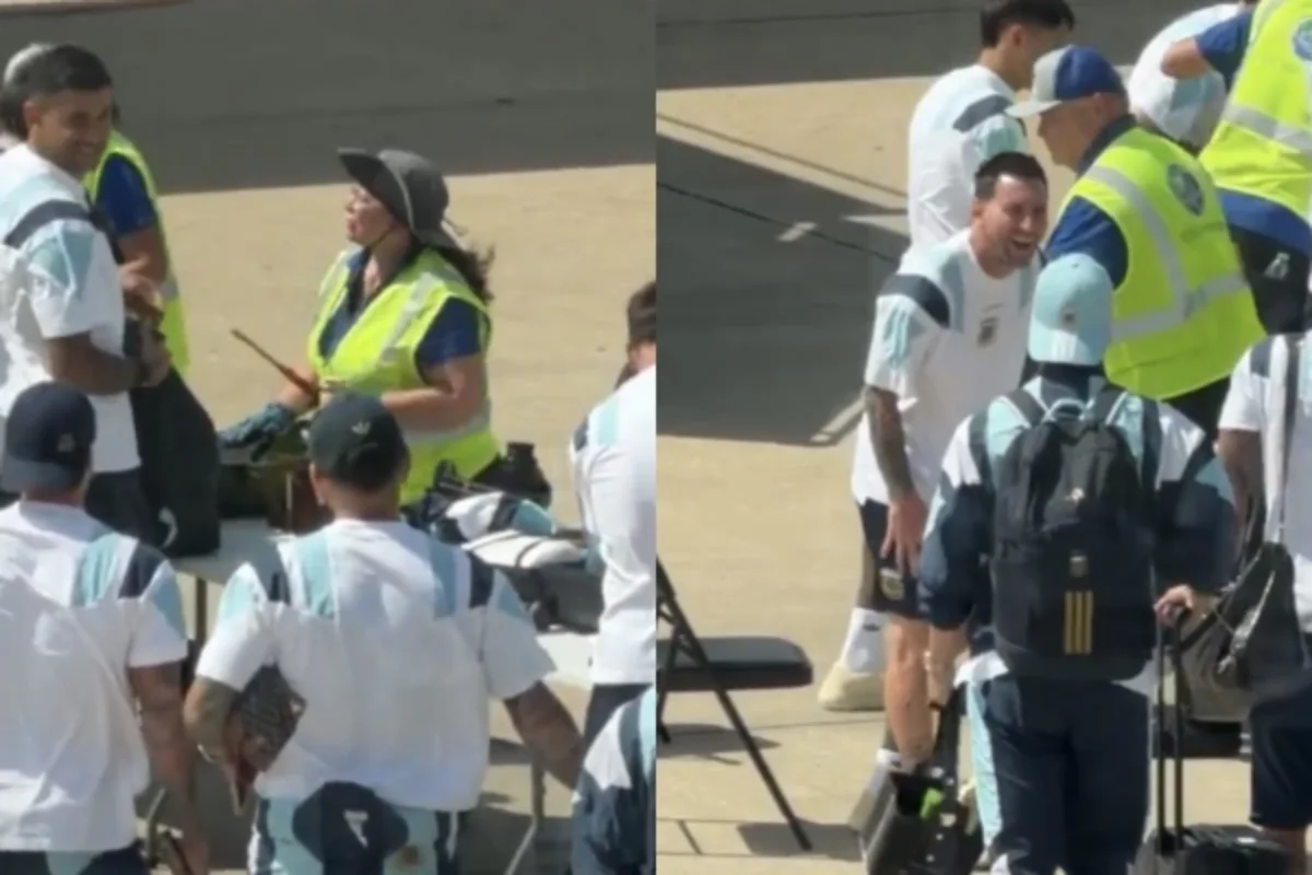 El insólito objeto que le retuvieron al Cuti Romero y provocó la risa de Messi
