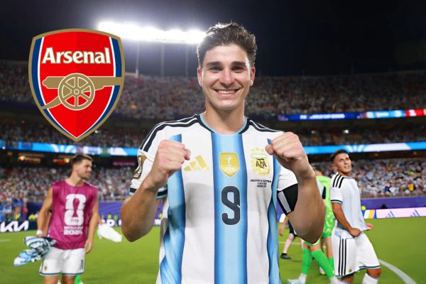 Is he leaving Barcelona?: reports in England claim that Arsenal is speeding up their pursuit of Julián Álvarez