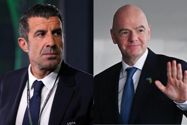 Luis Figo liquidó a Gianni Infantino y pidió su renuncia: "Debería irse. Ahora"