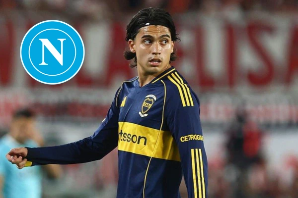 Napoli mantiene su interés por Exequiel Zeballos y Boca espera una oferta antes del cierre del mercado europeo